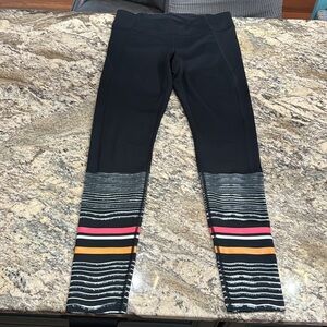 Under Armour Striped Lower Leg Leggings - NWOT